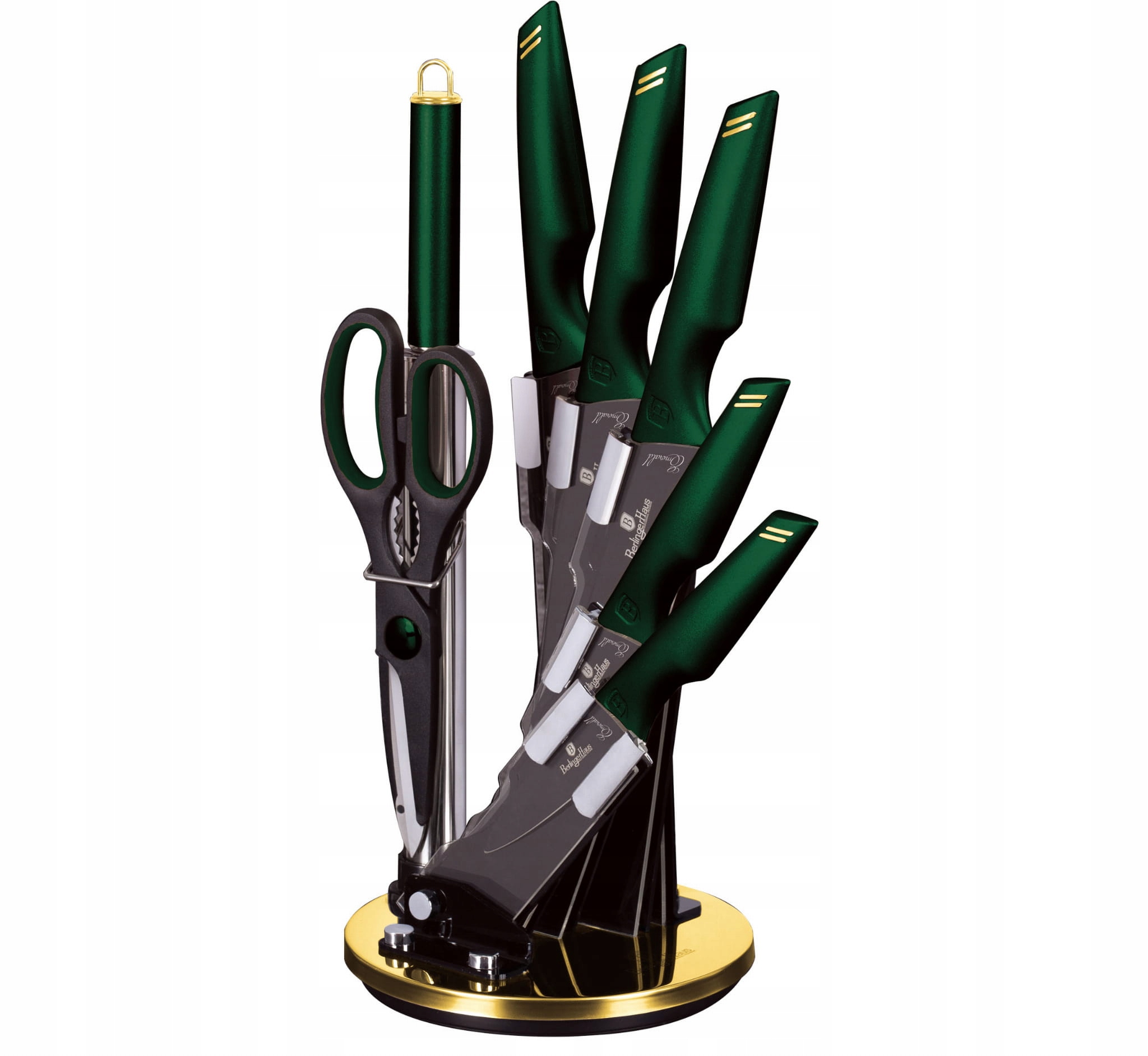 

Zestaw Noży 8 Ele Berlinger Black Emerald BH-2690