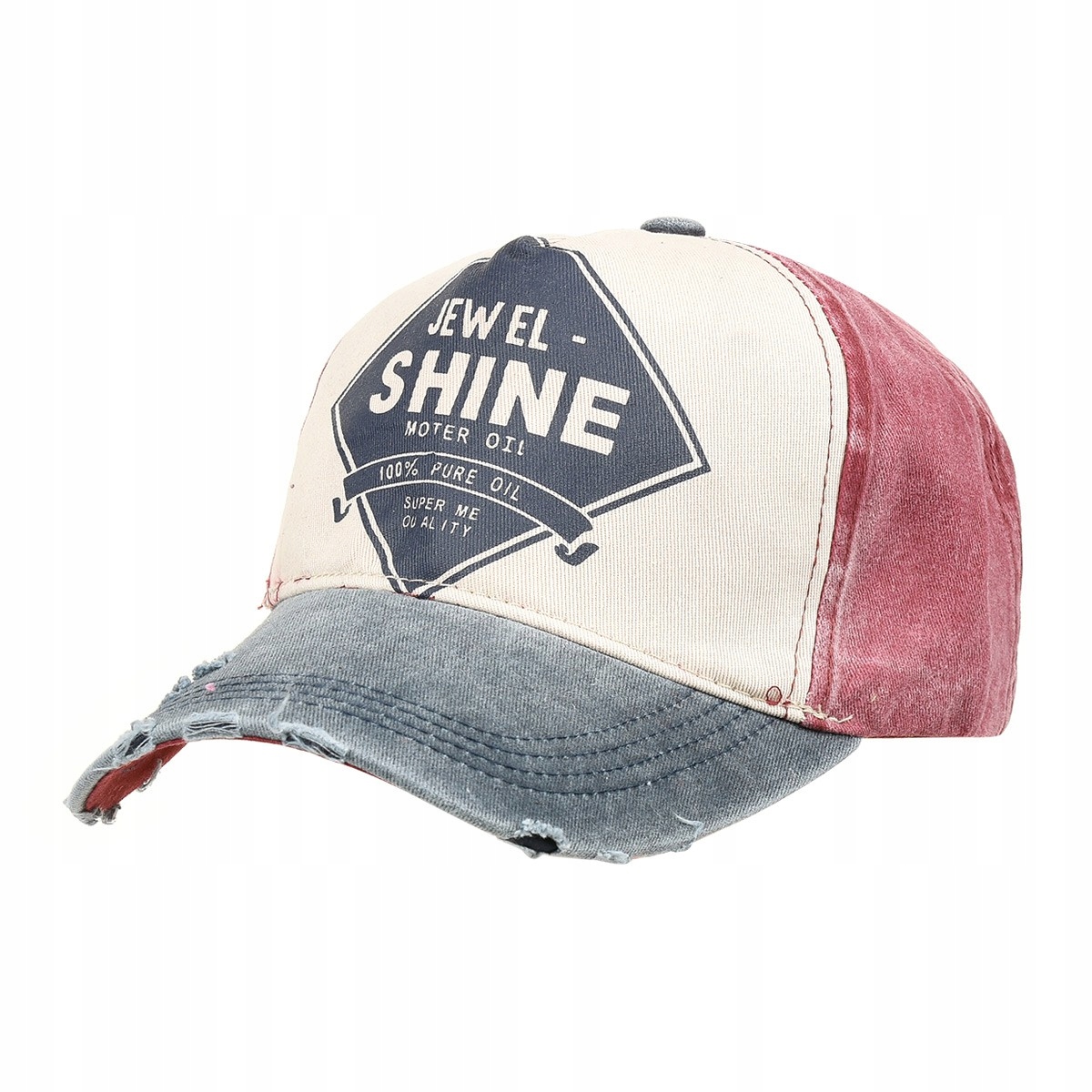 

Czapka z daszkiem baseball lato vintage regulowana