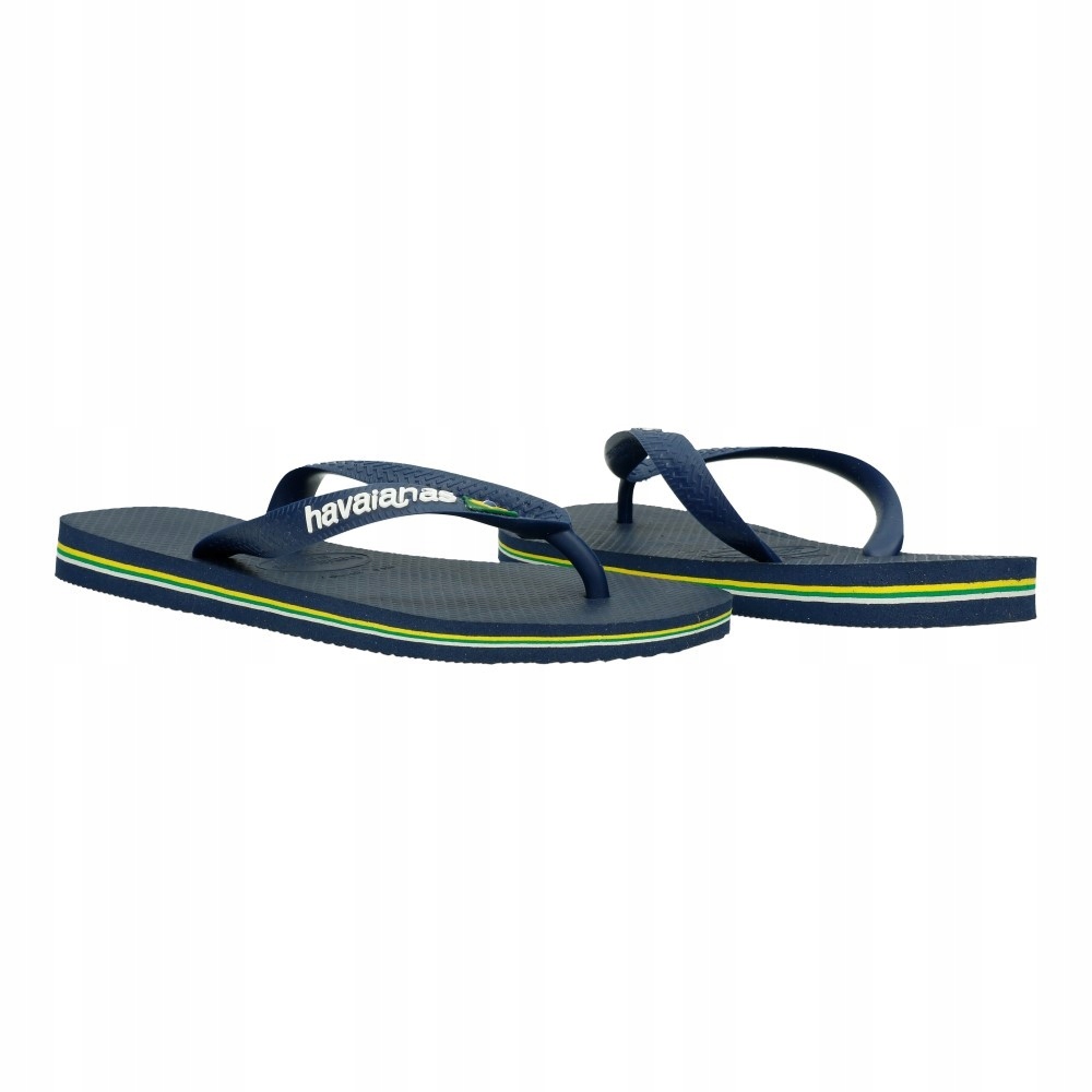 Japonki Havaianas Brazil Logo 4110850-0555 35/36 Kolor niebieski