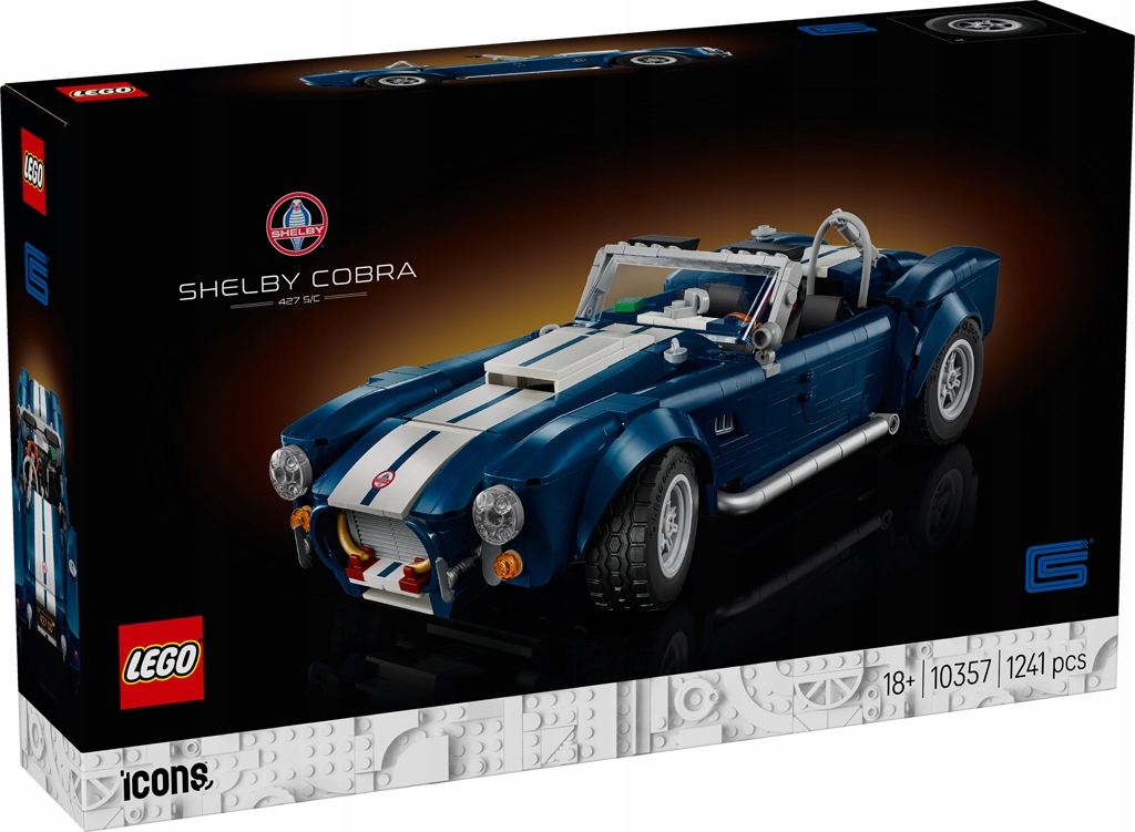 Lego 10357 Icons Shelby Cobra 427 S/c Nový