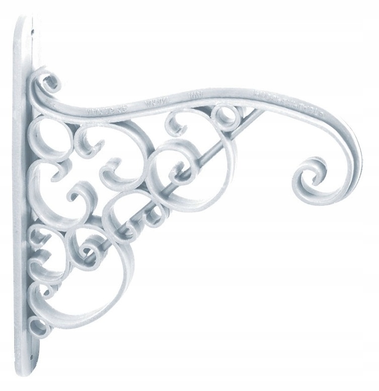 

Wieszak przyścienny Akant Iwa 200x230mm biały