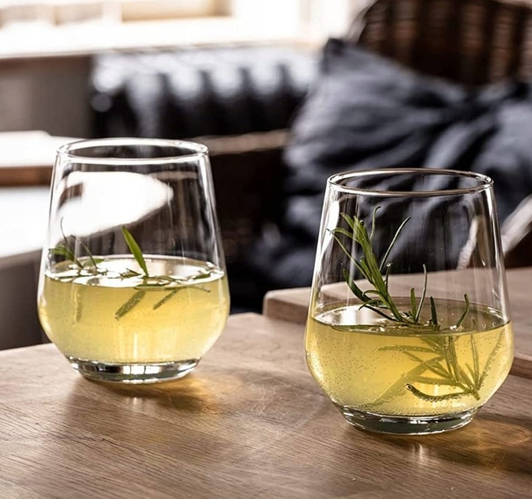 Zestaw 6 niskich szklanek na zimne napoje 400 ml Rodzaj szklanki do napojów