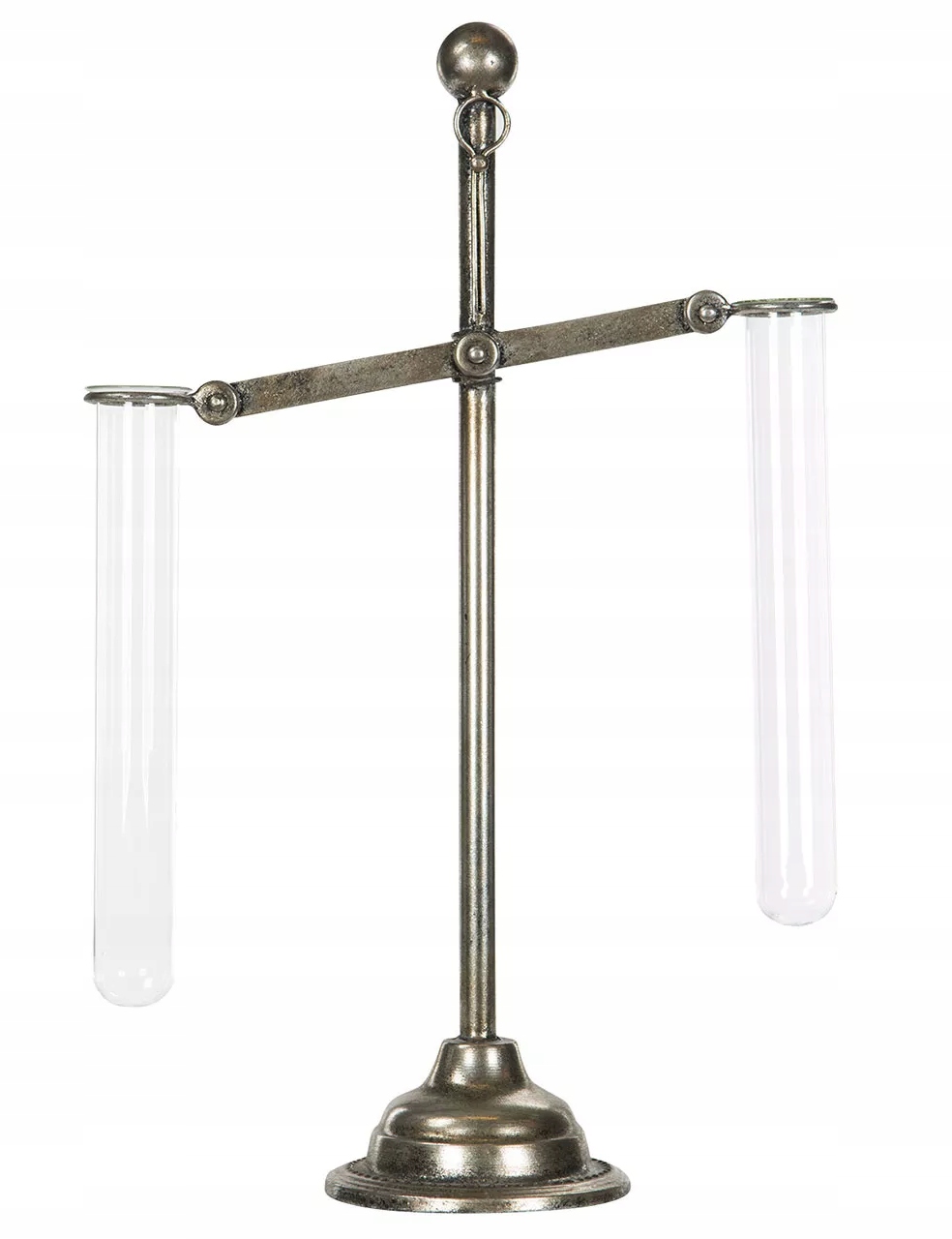 Váza Na Květiny Větvičky dekorace stříbrná lahvičky kovový skleněný loft