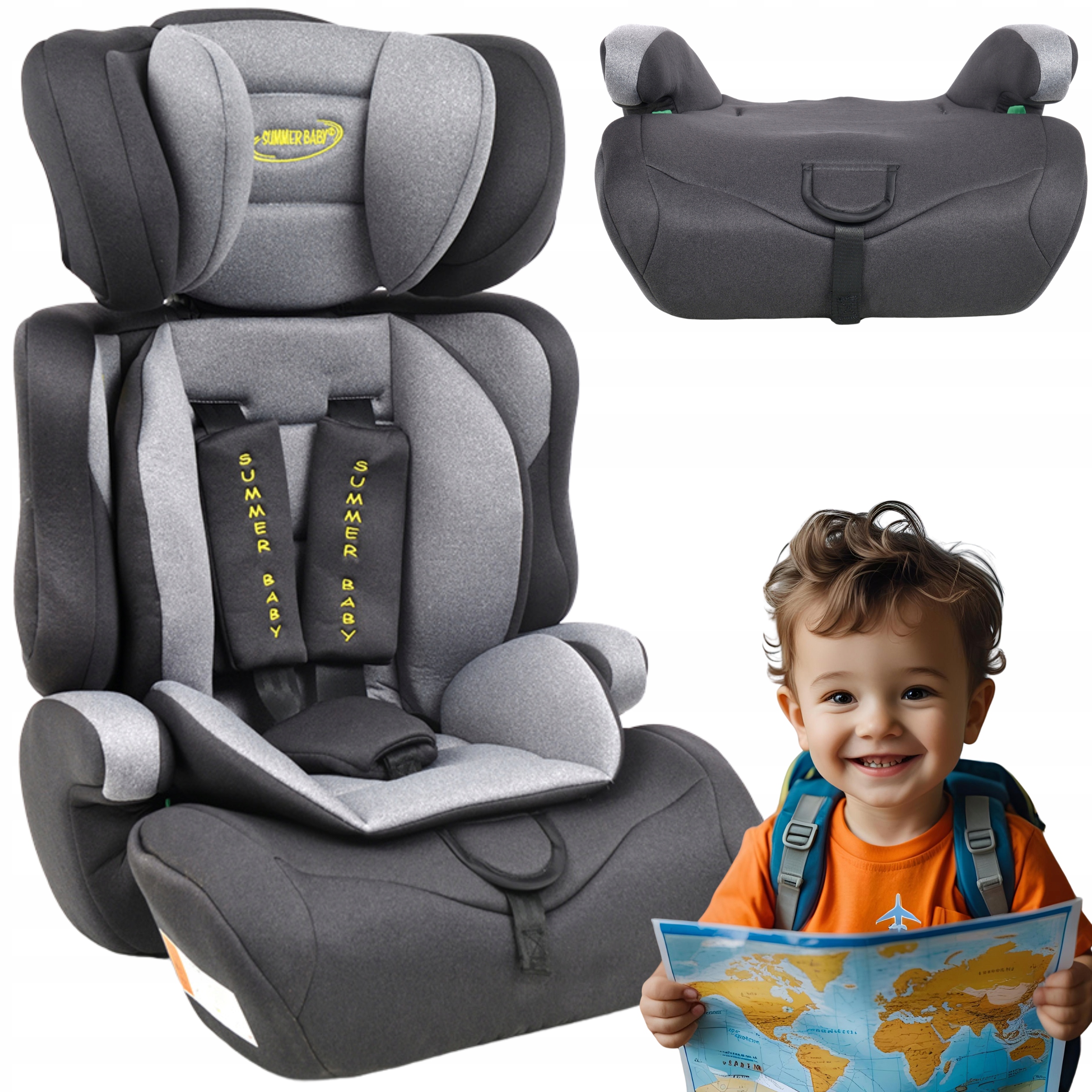 Детское автокресло Cosmo size 76-150CM SUMMER BABY