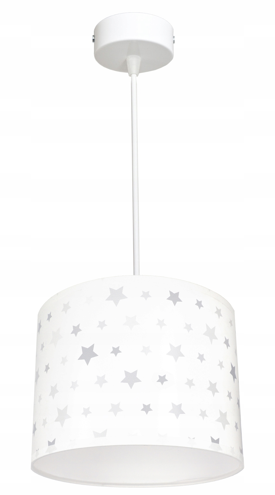 

Lampa wisząca 1 pł Gwiazdki białe można Led