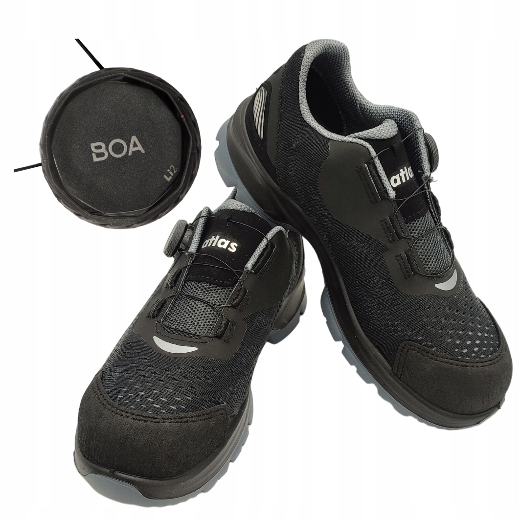 Półbuty Buty Robocze Podnosek Solidne Atlas Flash 3300 S1 Src Esd Boa 43