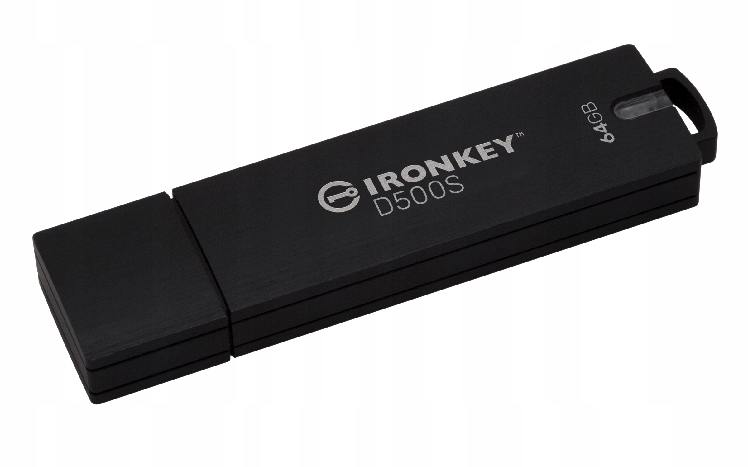 Kingston Ironkey D500S/ 64GB/ Usb 3.2/ Usb-a/ Čierna IKD500S/64GB
