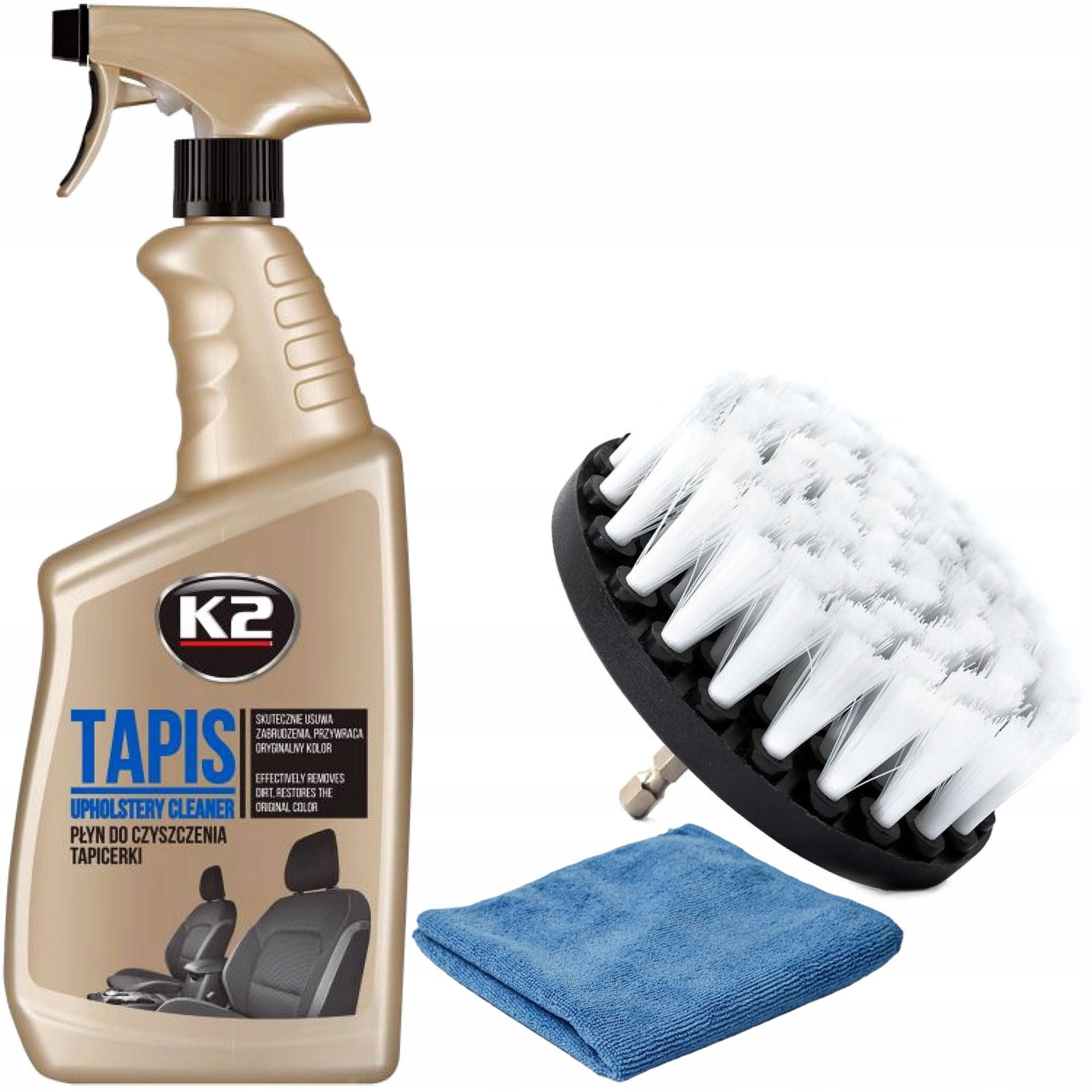 

K2 Zestaw Do Czyszczenia Tapicerki Materiału Tapis