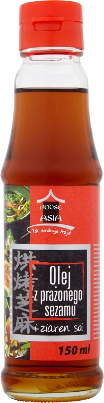 

Olej z przażonego sezamu i ziaren soi 150ml.-HOA