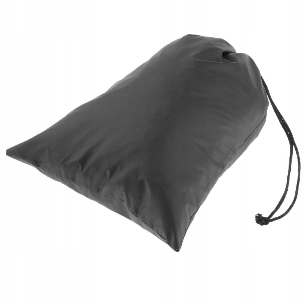 Waterproof Drawstring Stuff Bag for Clothes Shoes black Materiał dominujący tkanina
