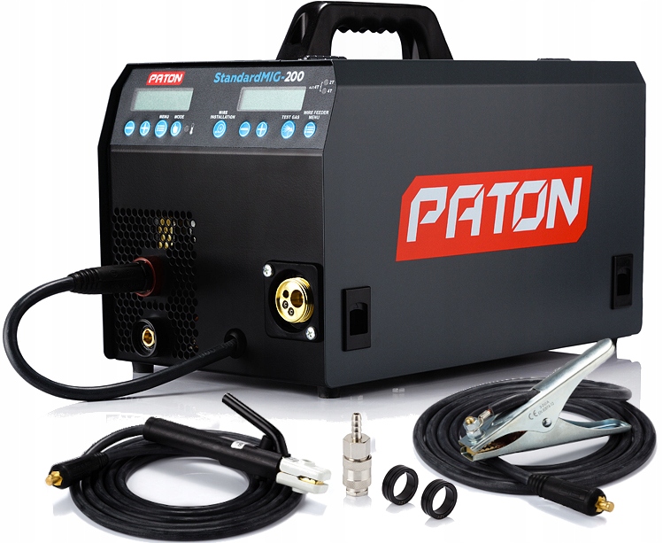 PÓŁAUTOMAT INWERTEROWY MIG MAG PATON MIG-200 MMA