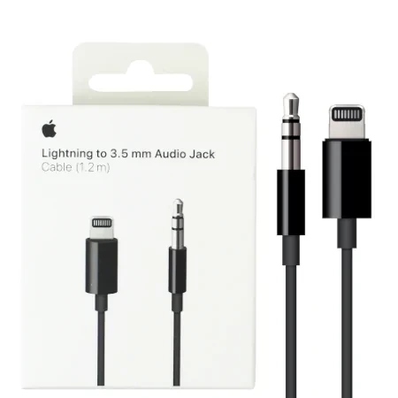 Kabel Lightning Audio 3.5mm Aux Originální Apple iPhone iPad