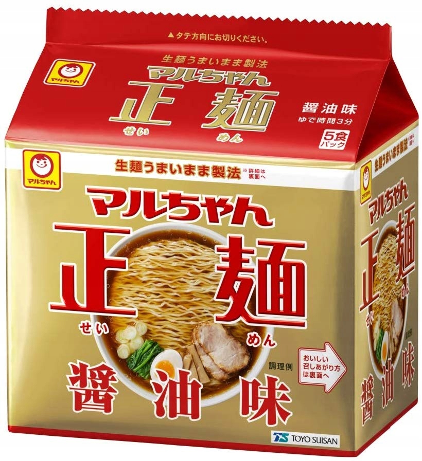 

Maruchan Japoński Ramen sos sojowy, 5szt. x 105g