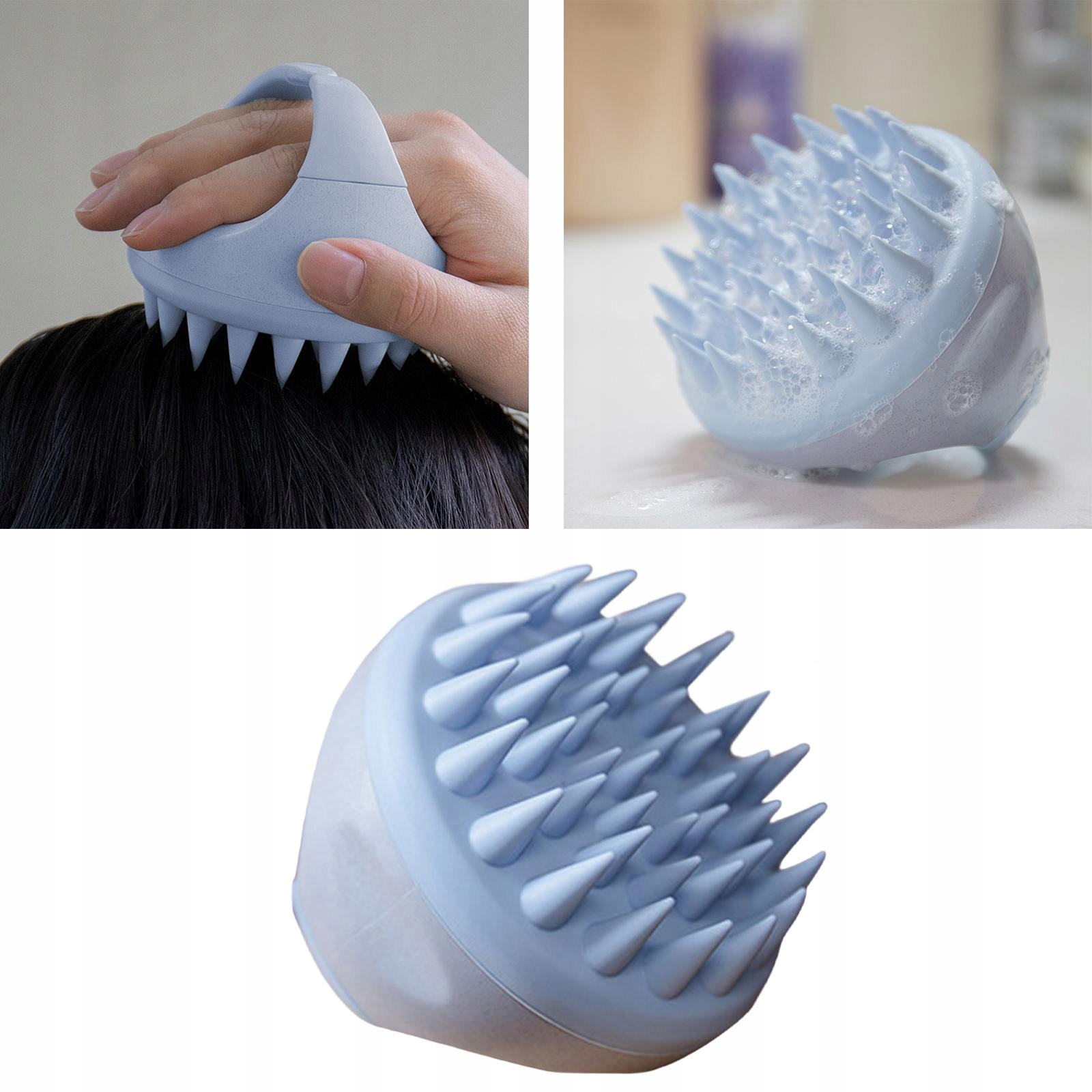 Szczotka do szamponu do włosów Scalp Massager, Marka bez marki