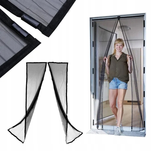 MOSKITIERA MAGNETYCZNA DRZWI 80/90/100 x 210/220cm