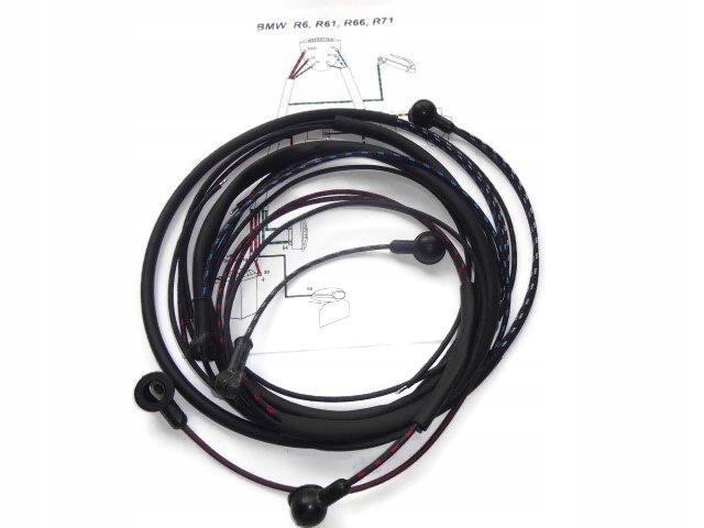 Instalacja elektryczna BMW R6, R61, R66, R71 oplot