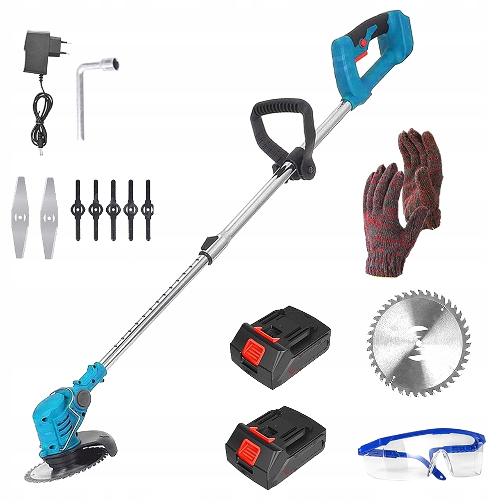 Profesionální Zastřihovač Na Trávy A Keře Se 3 Vyměnitelnými Čepelemi