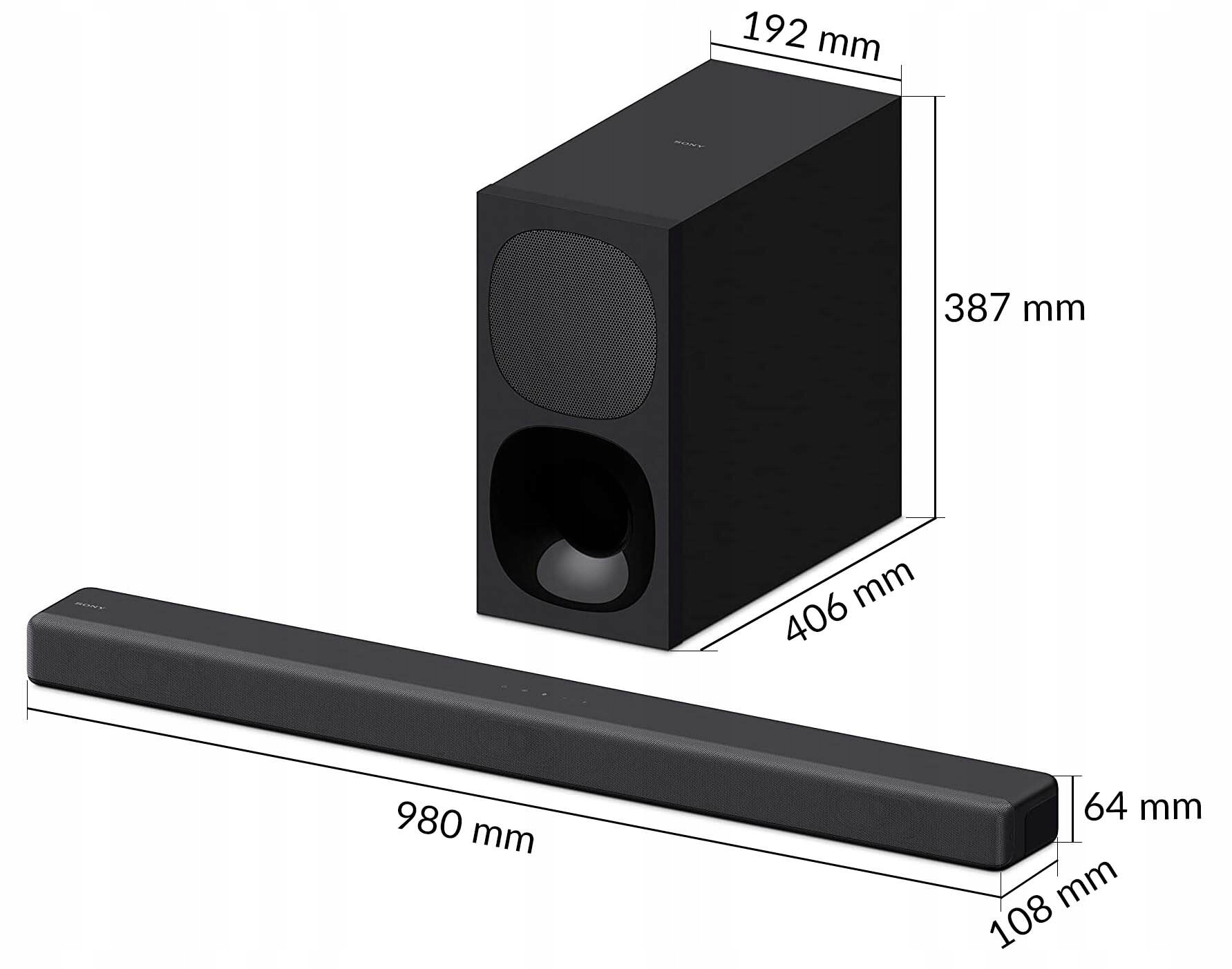 Soundbar Sony HT-G700 3.1 400 W czarny