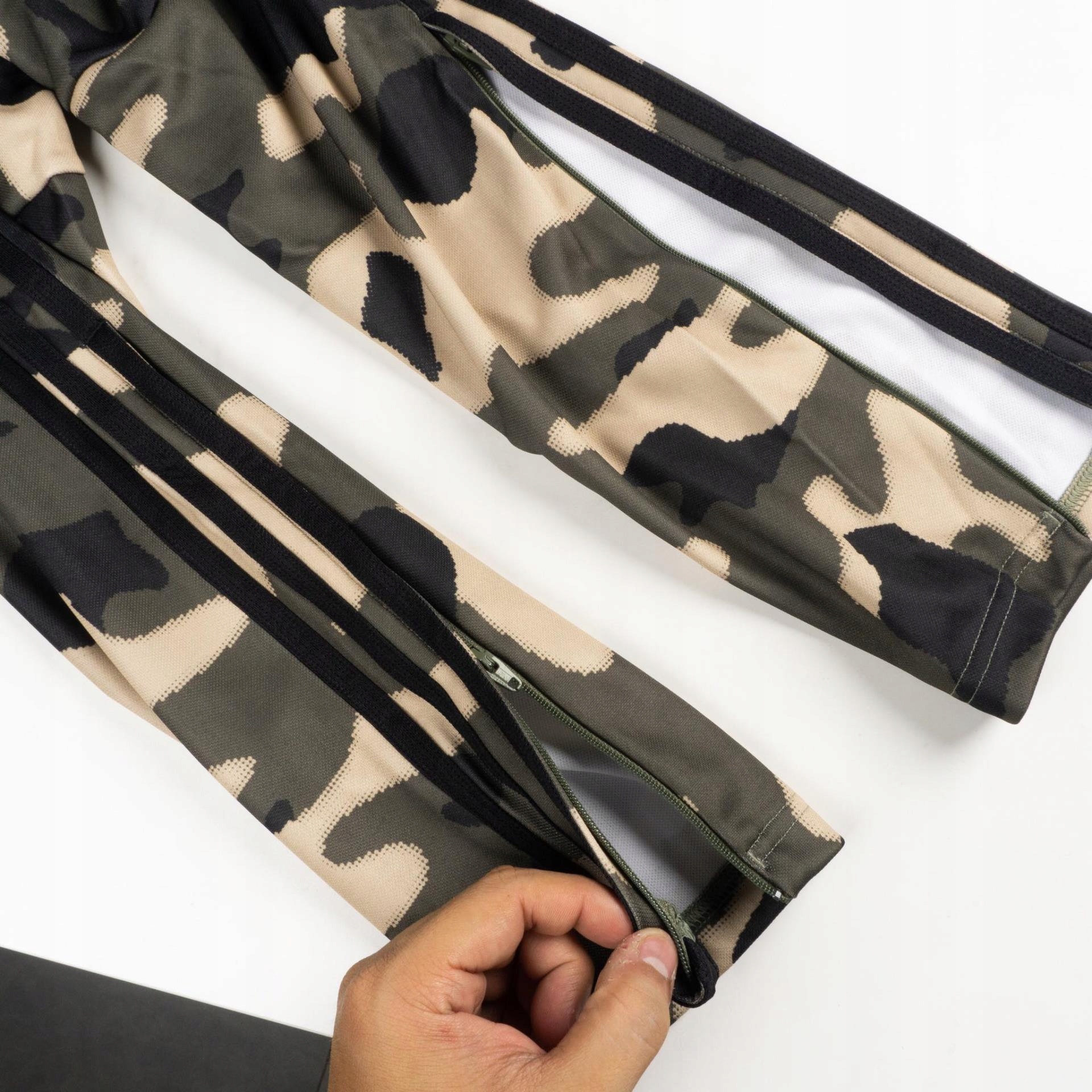 2636 SPODNIE DZIEICĘCE ADIDAS DRESY SPORTOWE 176cm Długość długie