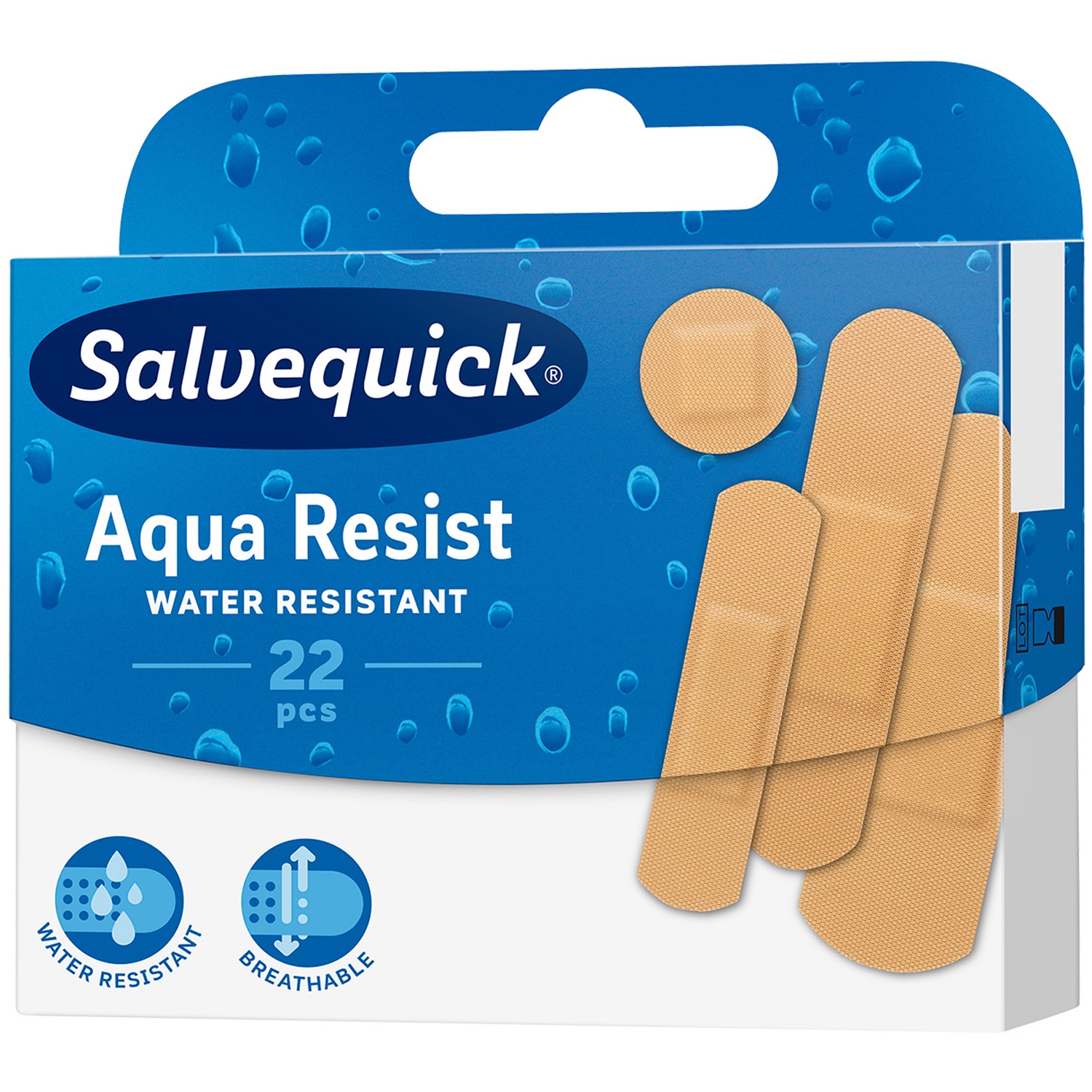 

Salvequick plastry Aqua Resist 22 szt.