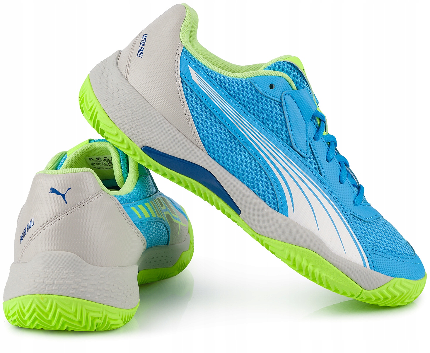 Męskie buty sportowe Puma padel non marking niebieskie r. 44