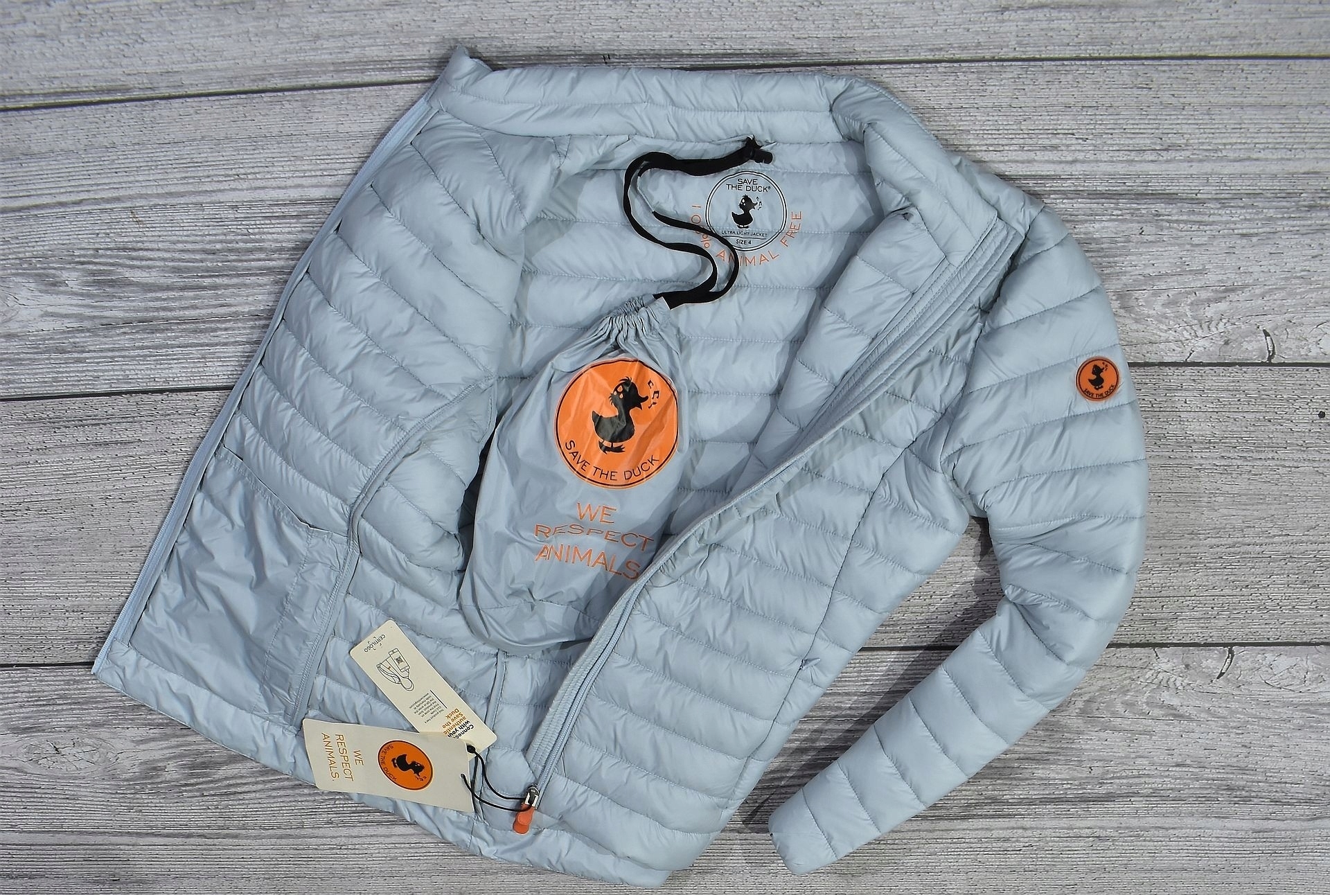 SAVE THE DUCK ウルトラライトジャケットM Save The Duck Ultra Light Jacket - Niska cena na Allegro