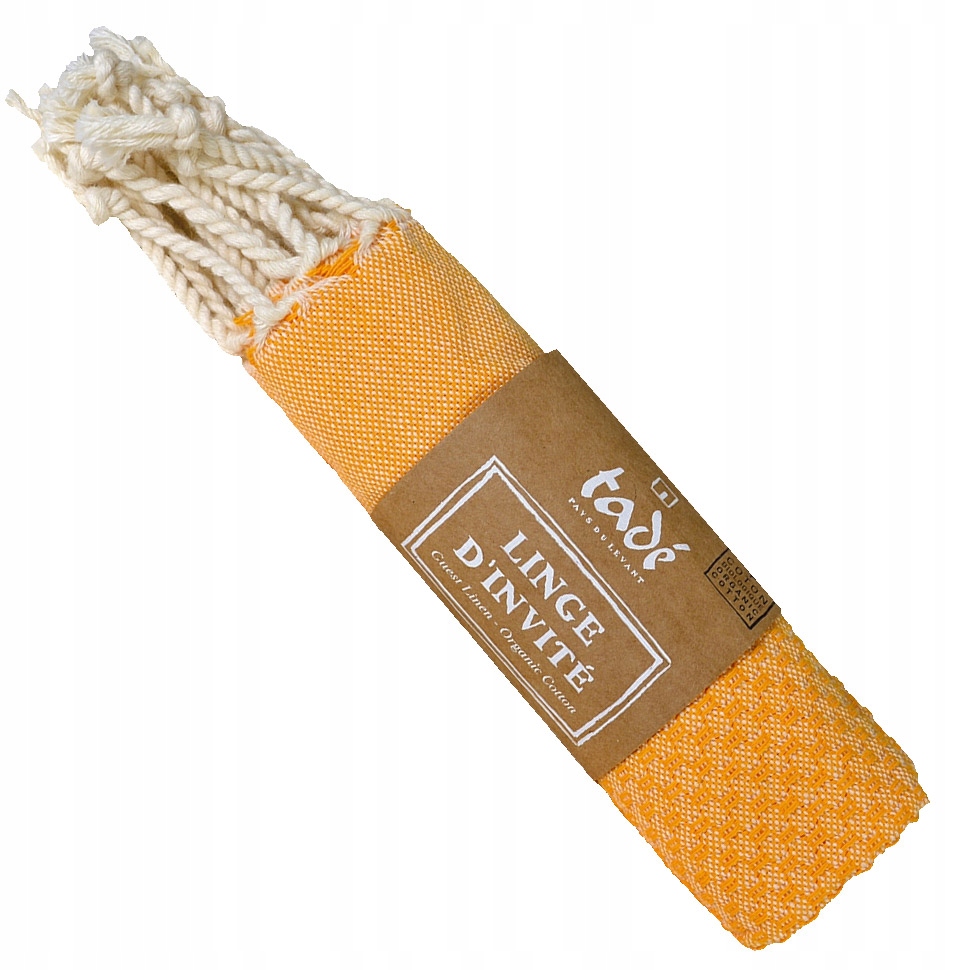 

Ręcznik 100% Organiczna Bawełna 50x30 Orange Tade