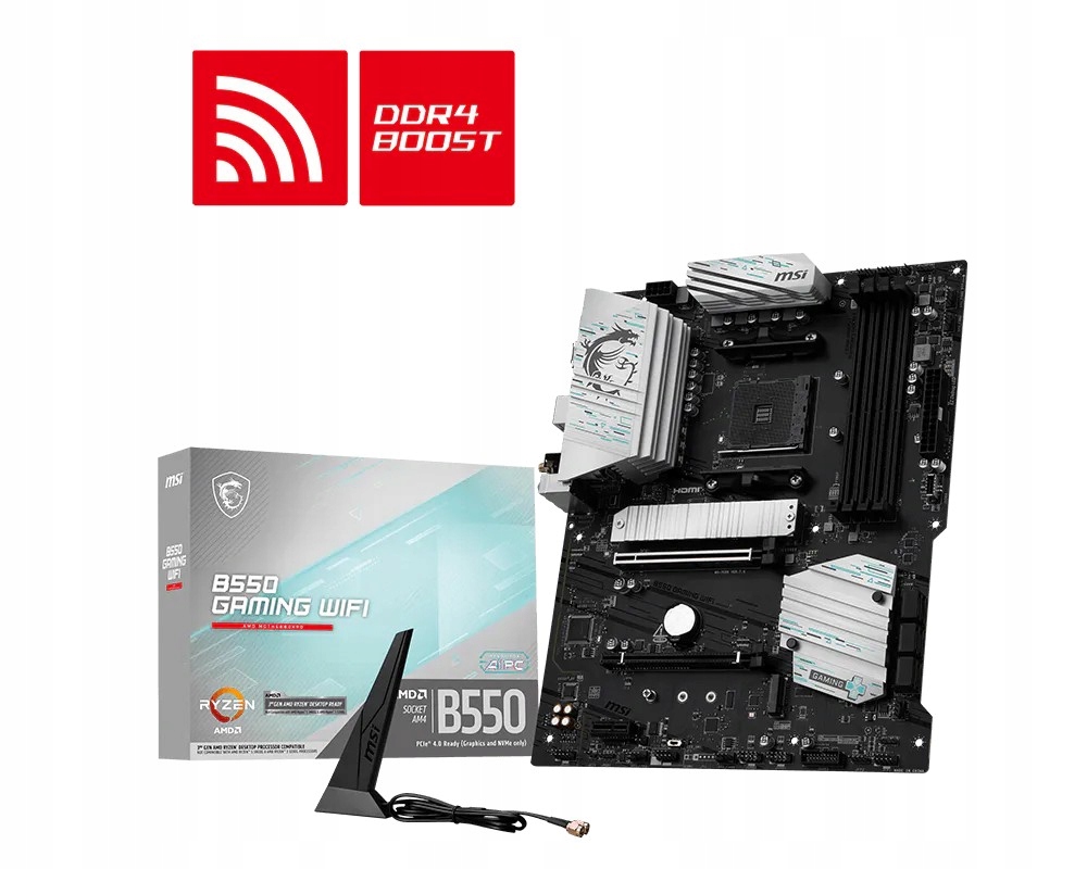 Msi Základní deska B550 Gaming Wifi 4DDR4 Hdmi/dp Atx