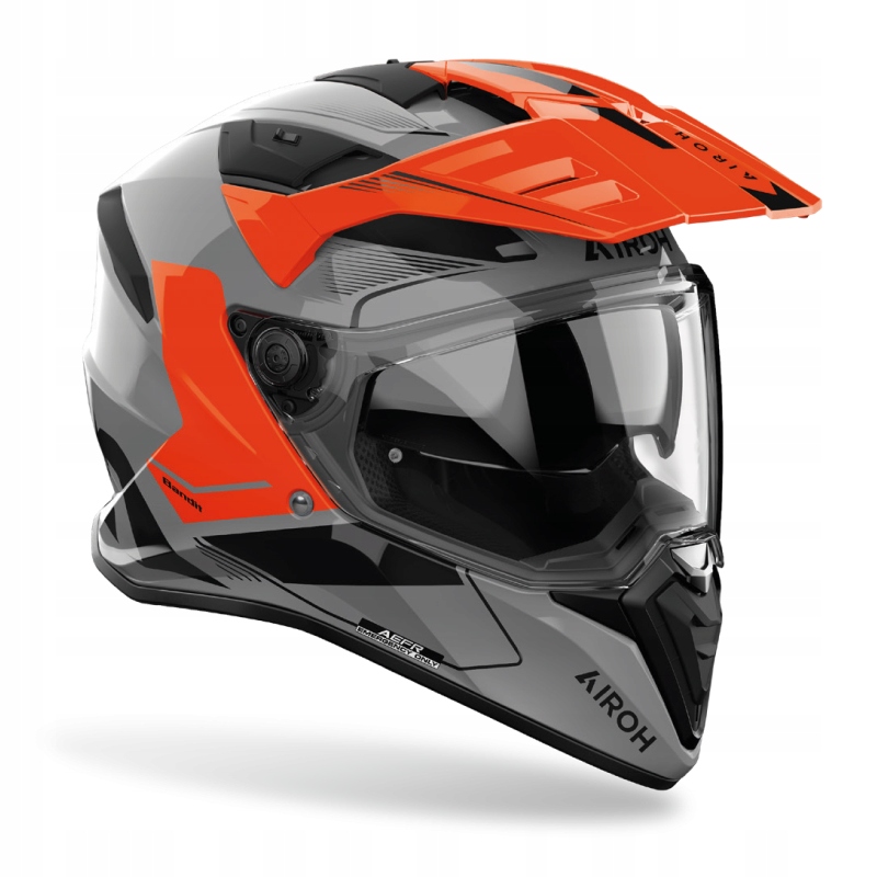 Motocyklová Prilba Airoh Bandit Tune Orange Gloss M