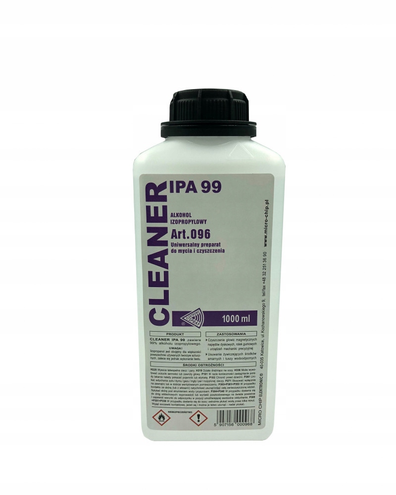 

Alkohol Izopropylowy Cleaner Ipa 99 1L