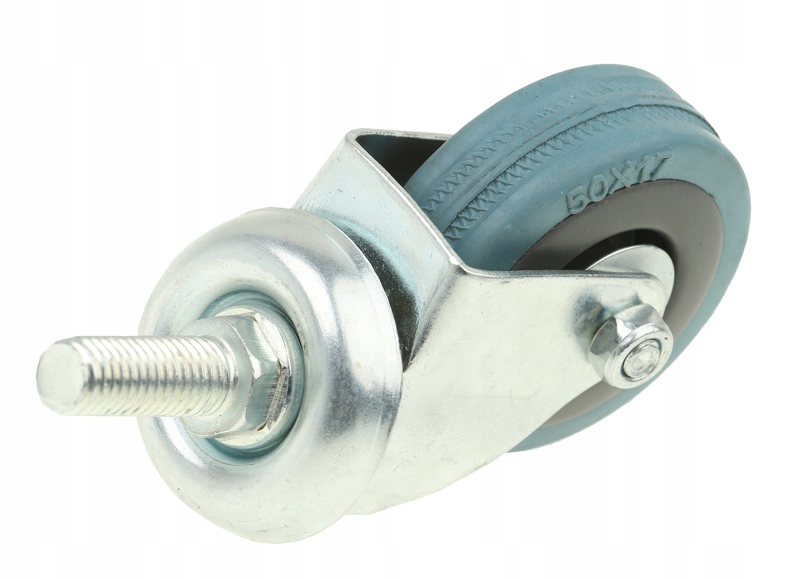 

Kółko Obrotowe Skrętne Do Wózka 50 mm Gwintem M10