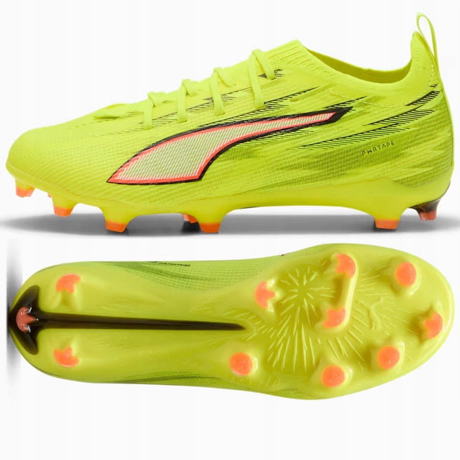 Buty Puma Ultra 6 Pro Fg/ag 108698-01 38, Żółty