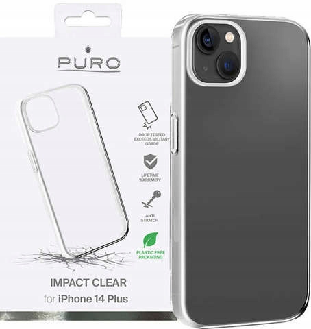 

Bezbarwne Nieżółknące Etui Puro Do Iphone 14 Plus