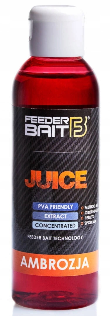 Juice Feeder Bait 150ml Ambrozja Banan Truskawka