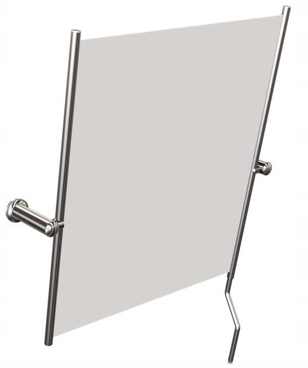 Lustro uchylne z rączką dla niepełnosprawnych 50 x 60 cm