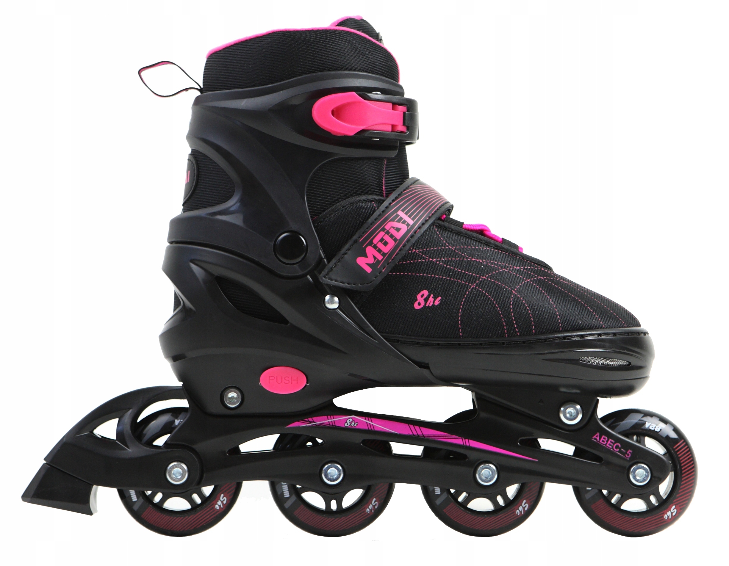 

Rolki She 2 regulowane kauczuk L (38-41) ABEC-5