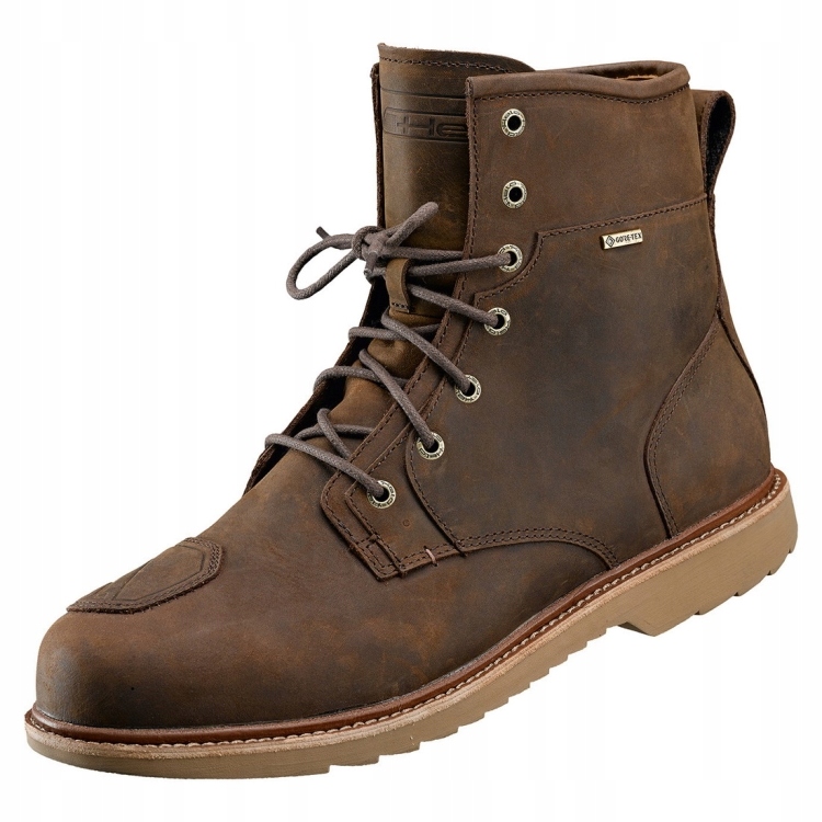 Held Saxton pánske kožené Gore-Tex topánky hnedé vel 46