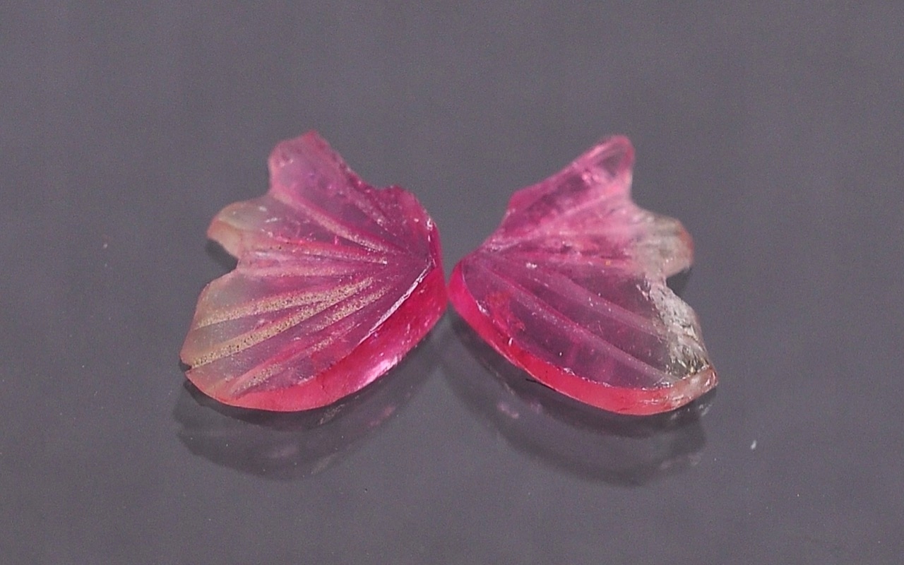 Turmalín "Křídla" Pár