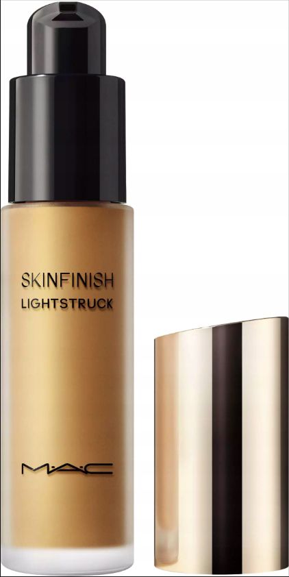 Mac Skinfinish Lighstruck Liquid Highlighter Gold 15ML Tekutý rozjasňovač ve zlatém odstínu