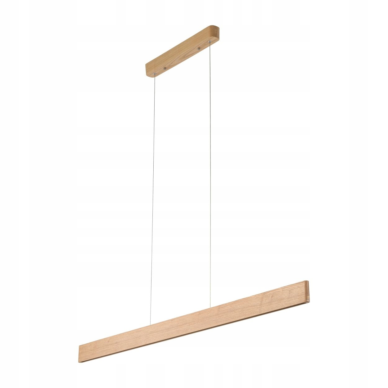 Závesná lampa Prima dub 1xLED 24 W 3000K Moderné Podlžné Drevo IP20