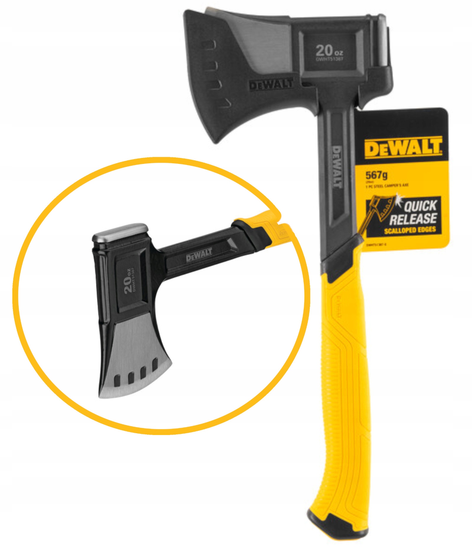 

Siekiera ogrodowa 567g DeWALT DWHT51387