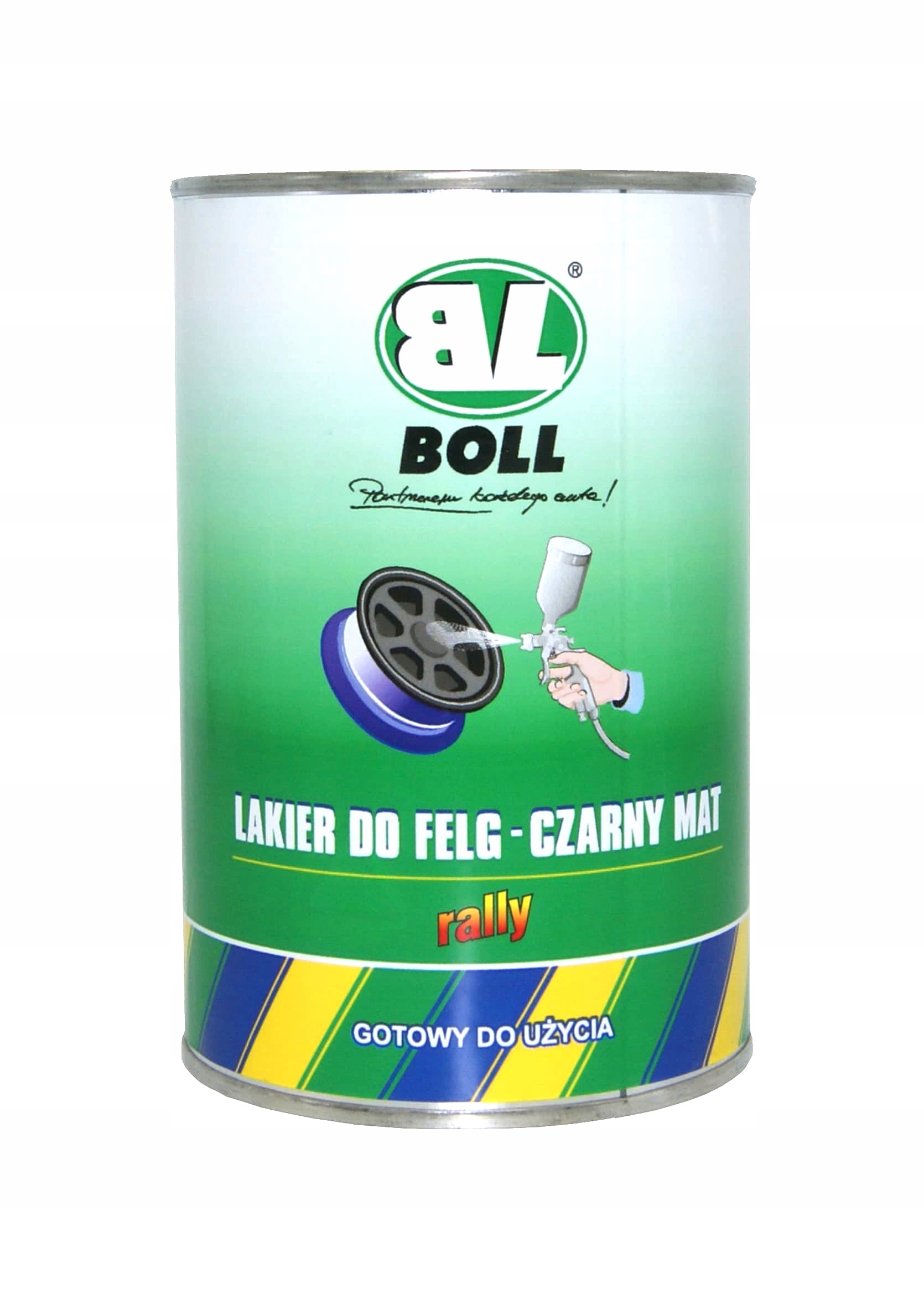 

Boll lakier do felg samochodowych czarny mat 1L