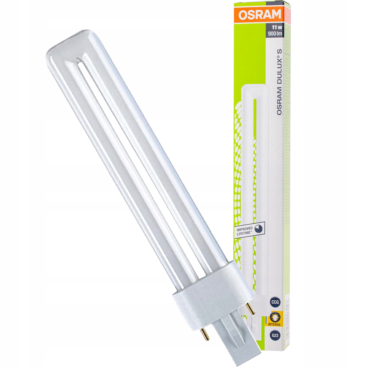 

Świetlówka G23 Dulux S 11W 900lm 2700K Osram