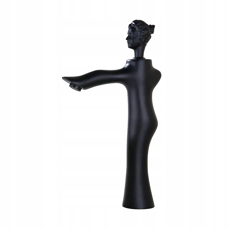 Čierna umývadlová batéria Venus Old Retro Black Premium
