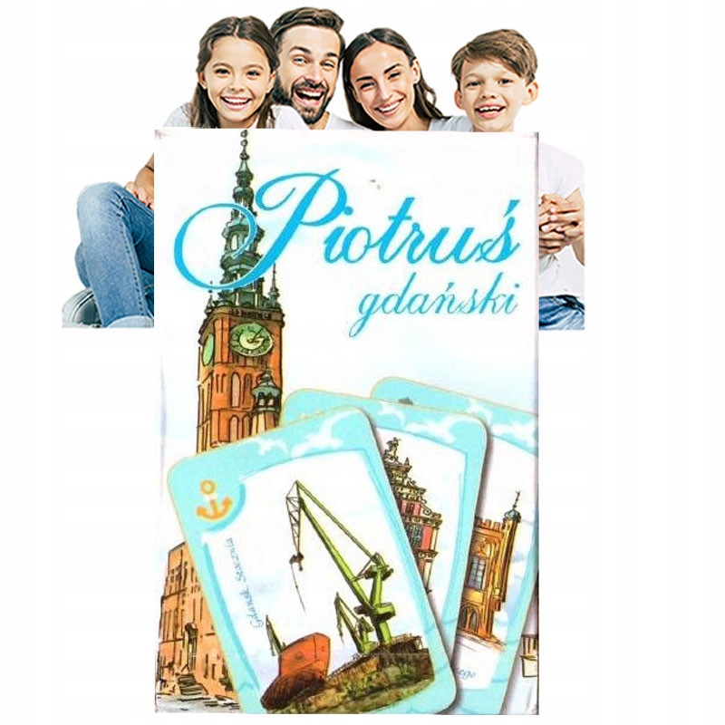 KARTY do Gry dla DZIECI PIOTRUŚ Gdański SOLIDNE