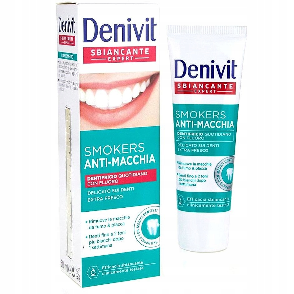 

Pasta do Zębów Denivit dla Palaczy Smokes! 50ml