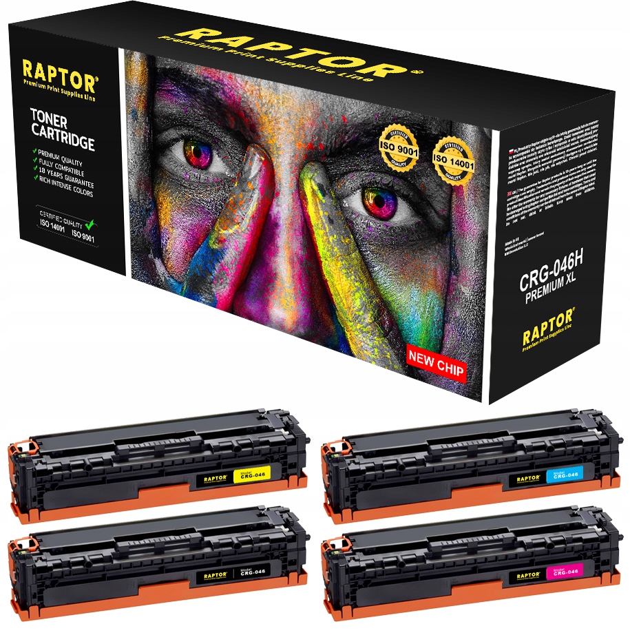 

4x Toner Do Canon CRG-046H MF731Cdw MF732Cdw