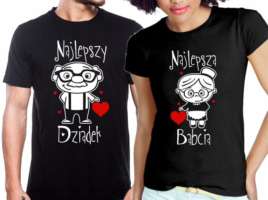 

Koszulki Dla Dziadka I Babci Komplet X2