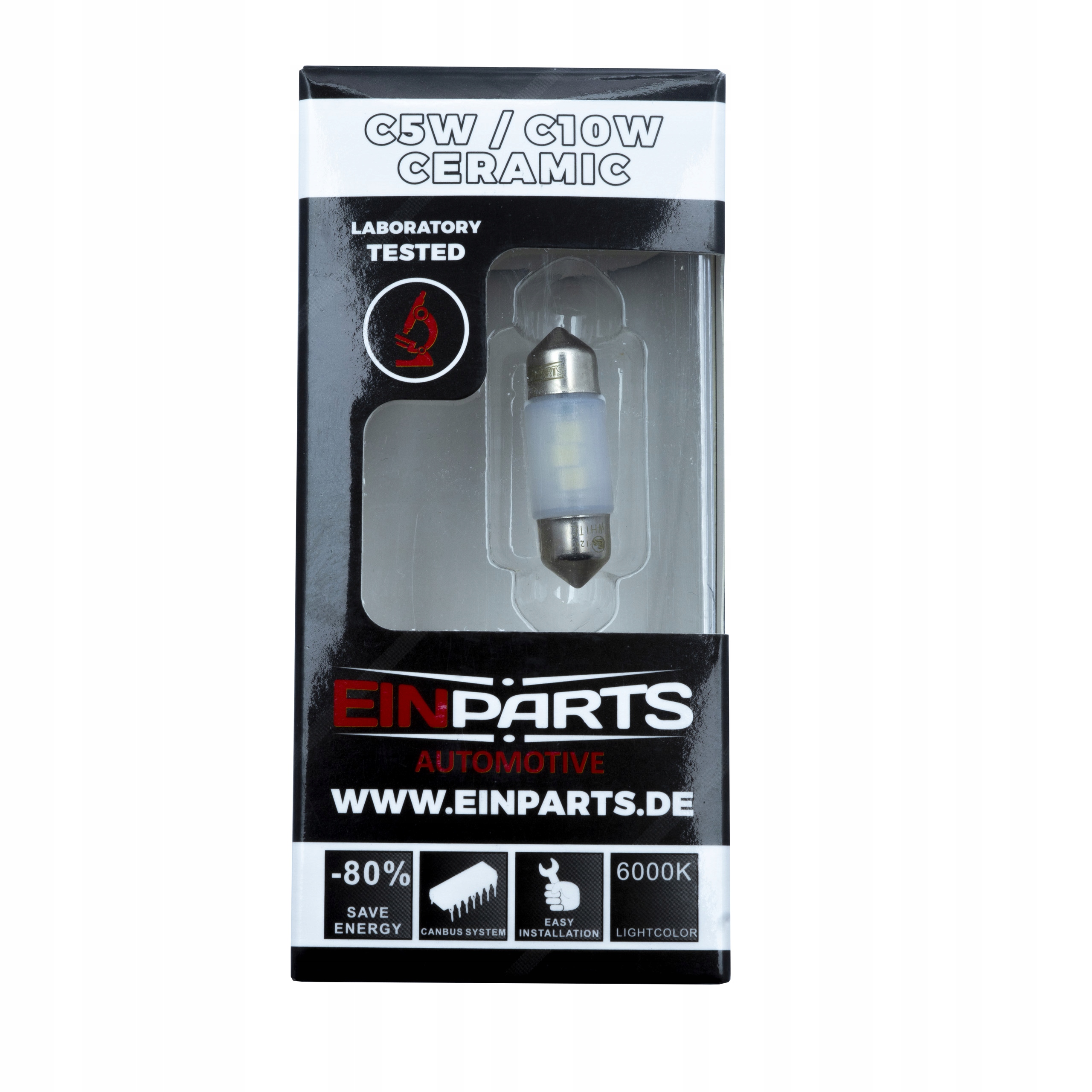 

Żarówka Led 12V Samochodowa C10W Canbus 31mm