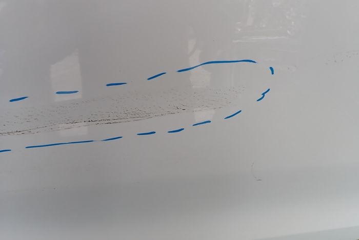 DACIA SANDERO II 12- Tür rechts hinten heck